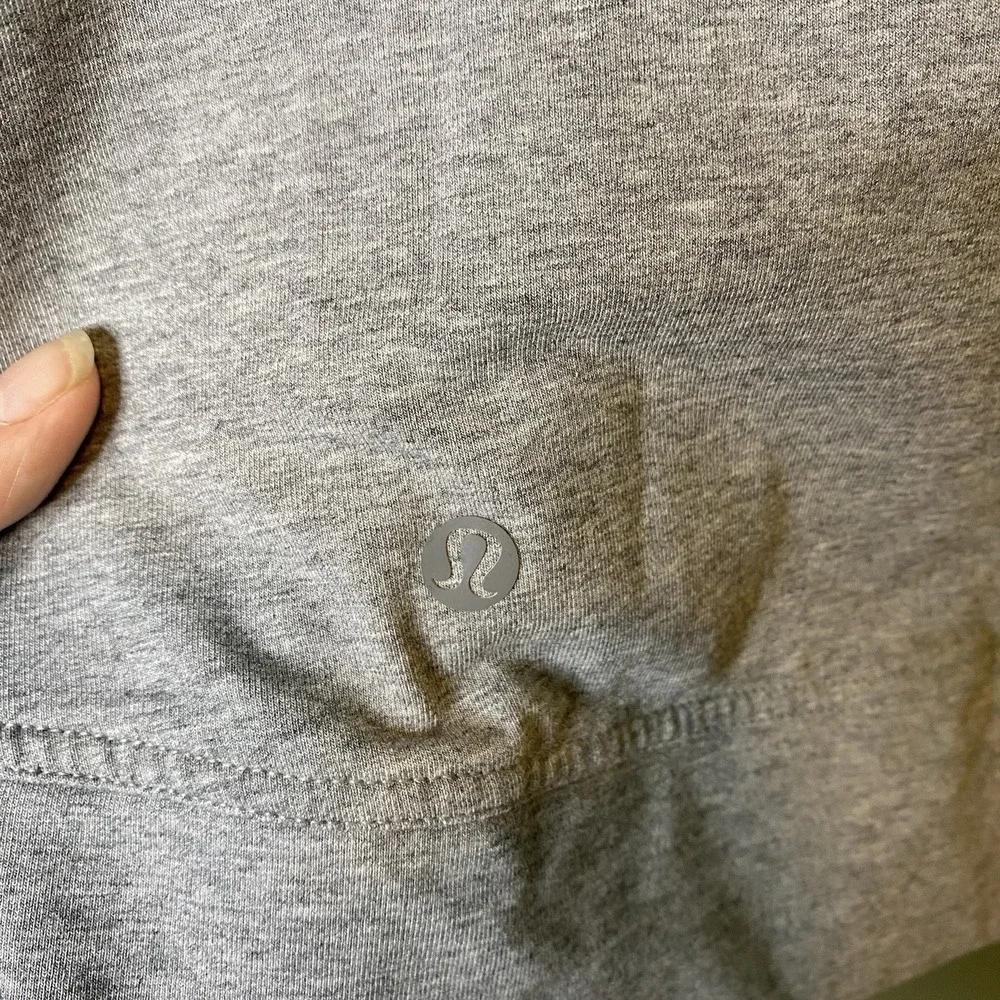 Lululemon Blissed Out Sleeveless Hoodie‎ Gray Women's Size 6
